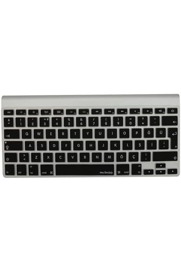 mazzıdağ Klavye Kılıfı Magic Keyboard-1 A1314 A1242 Model ile Uyumlu Türkçe Q Baskı Silikon - 2