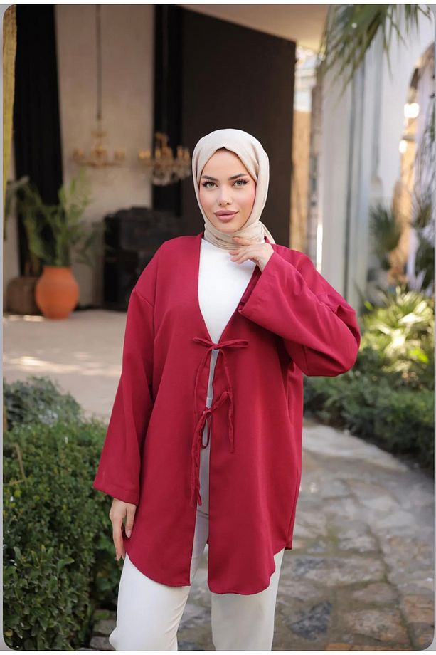 Kimono Tunik Önü Bağlamalı - 4