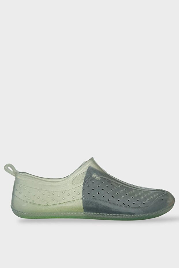 Women's Transparent Beach Sea Shoes Green