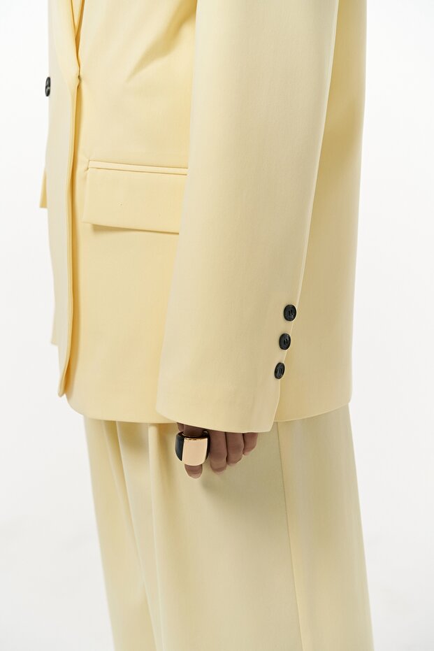 Kaylee Sarı Blazer - 8