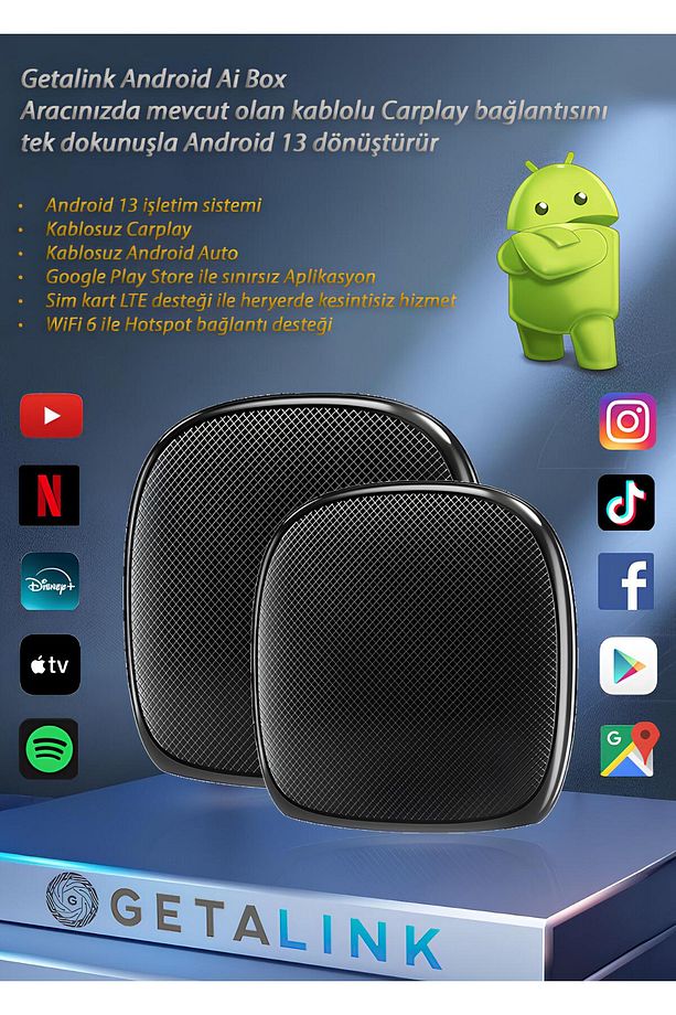 BYD SEAL Android13 Ai Box 2Gb-Ram 16Gb-Rom Hareket Halinde Video İzleme - 2