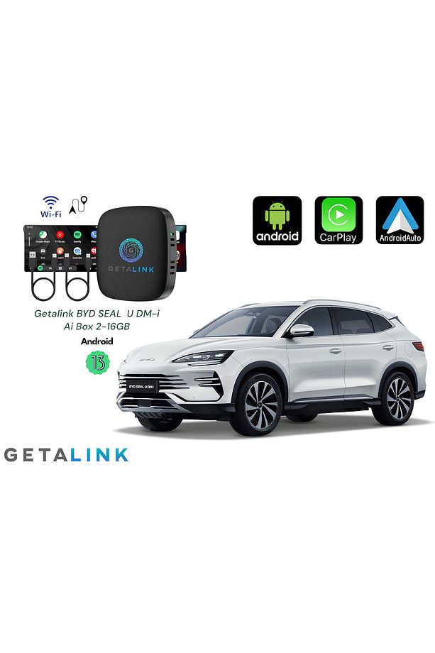 BYD SEAL Android13 Ai Box 2Gb-Ram 16Gb-Rom Hareket Halinde Video İzleme - 1