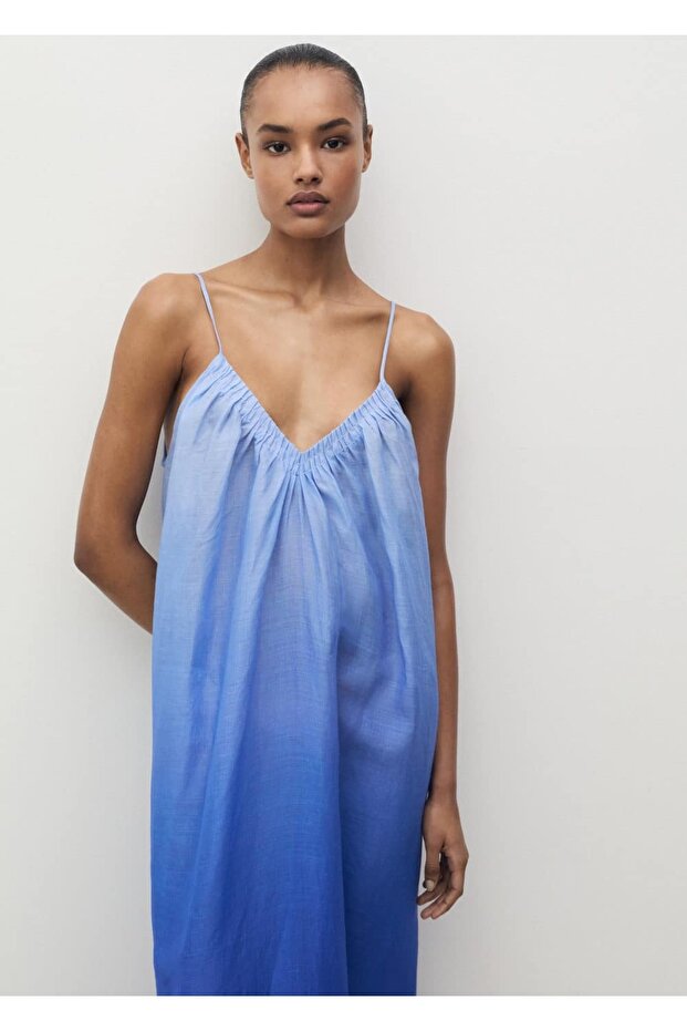 Degrade görünümlü rami gecelik - 1