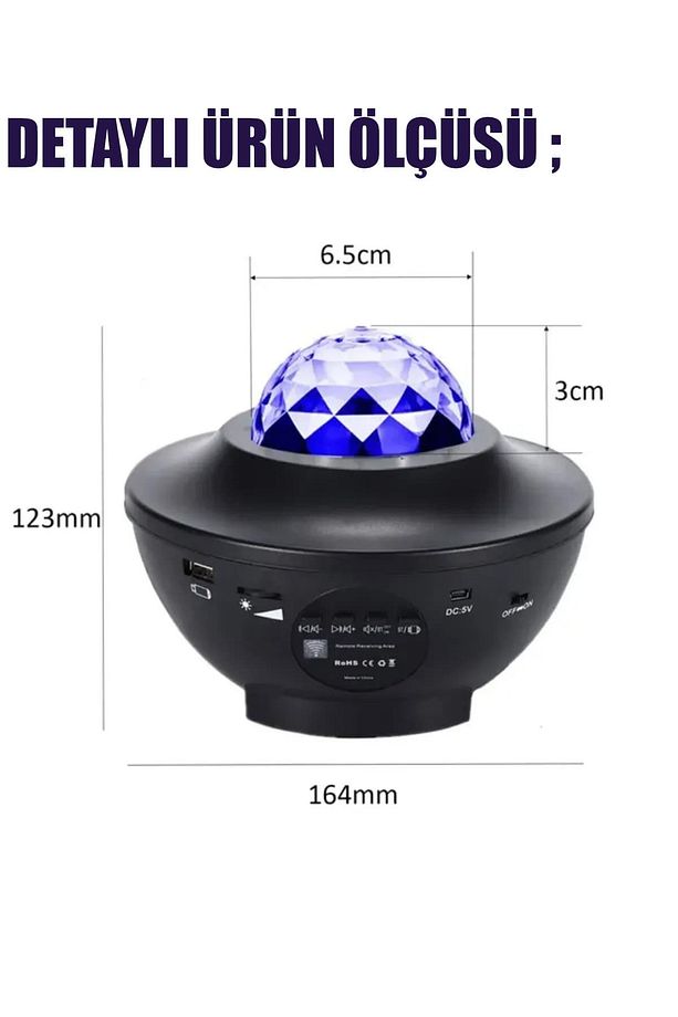 🌌galaxy Bluetoothlu Gece Lambasi - 5