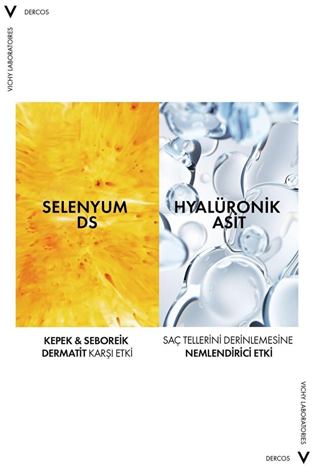 Dercos 2’si 1 Arada Kepek Karşıtı & Nemlendirici Şampuan 390ml 2 Adet - 3