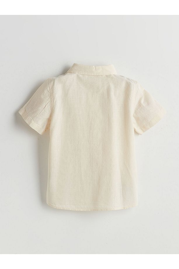 LCW Kids Basic Cepli Erkek Çocuk Poplin Gömlek - 2