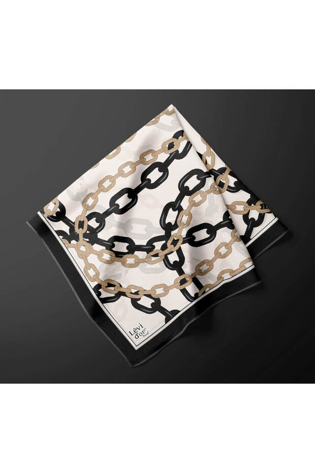 Twill Patterned Shawl Scarf -17918 - 4