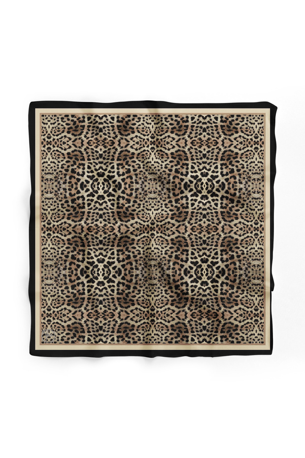 Bandana/Eșarfă cu model LEOPARD - 1