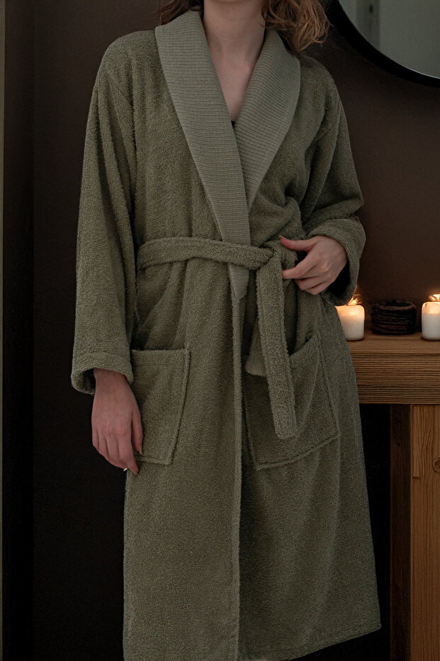Vena 100% Cotton Bathrobe | Men's Women's Bathrobe | Soft Bathrobe | Dowry
