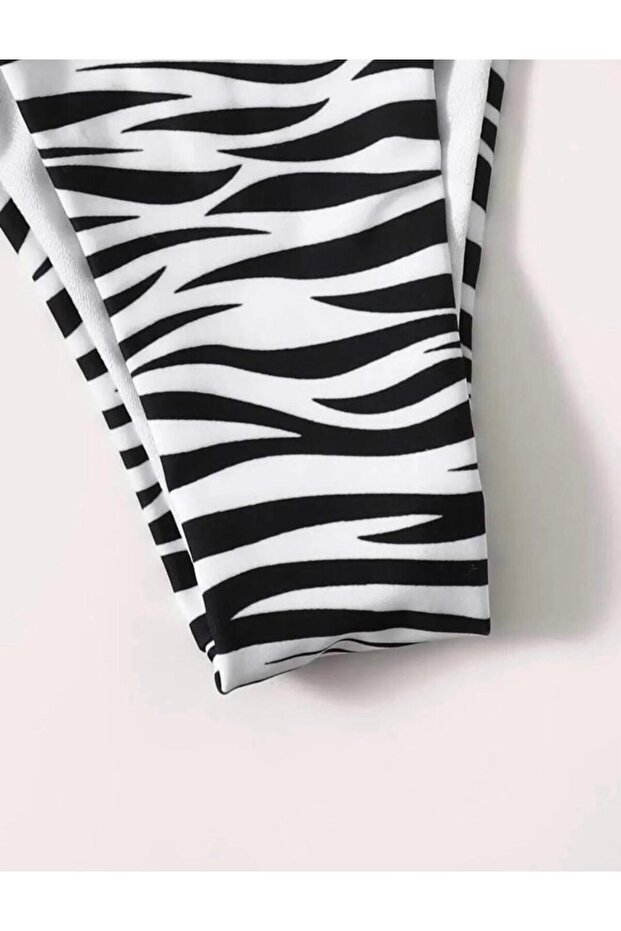 Zebra Desen Bikini Takımı - 3