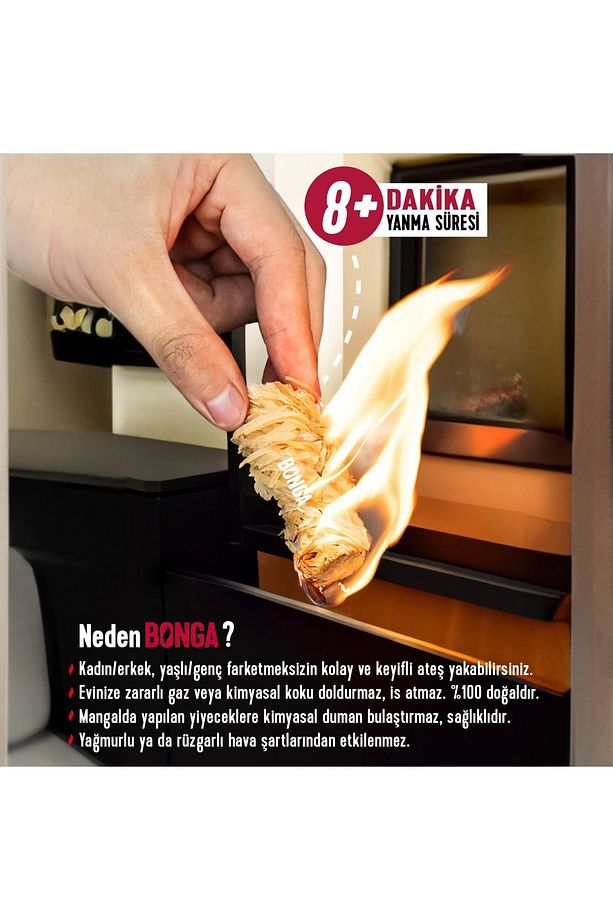 Odun Yünü Ateş Tutuşturucu (700 g) - 2