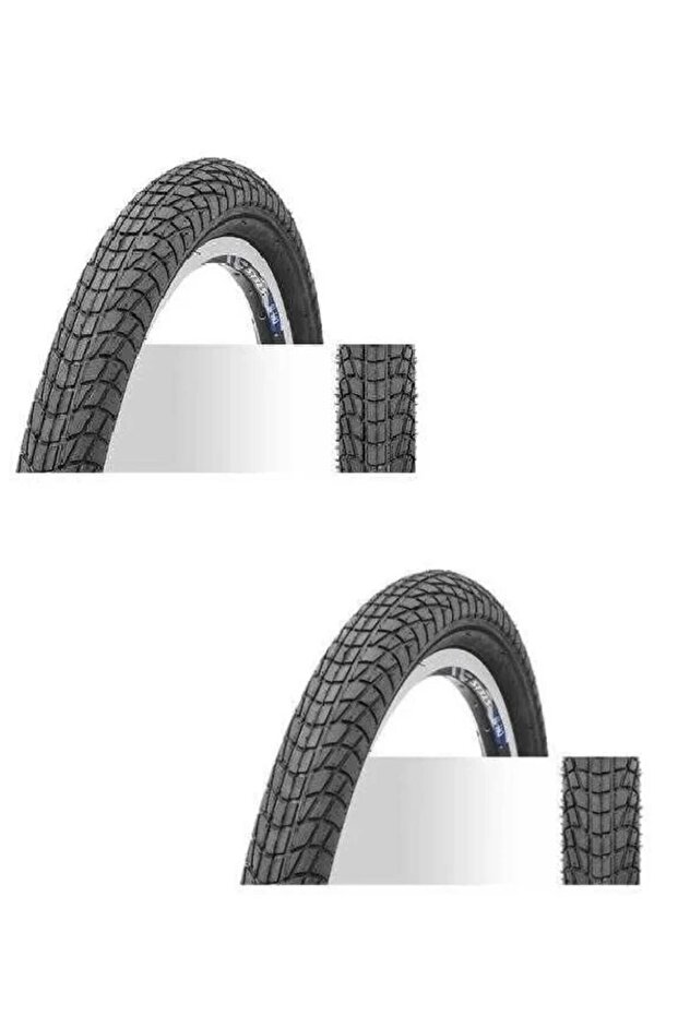 16 Jant 16x1.75 (47-406) Bisiklet Dış Lastiği Yol Tipi H-537 X 2 Adet - 1