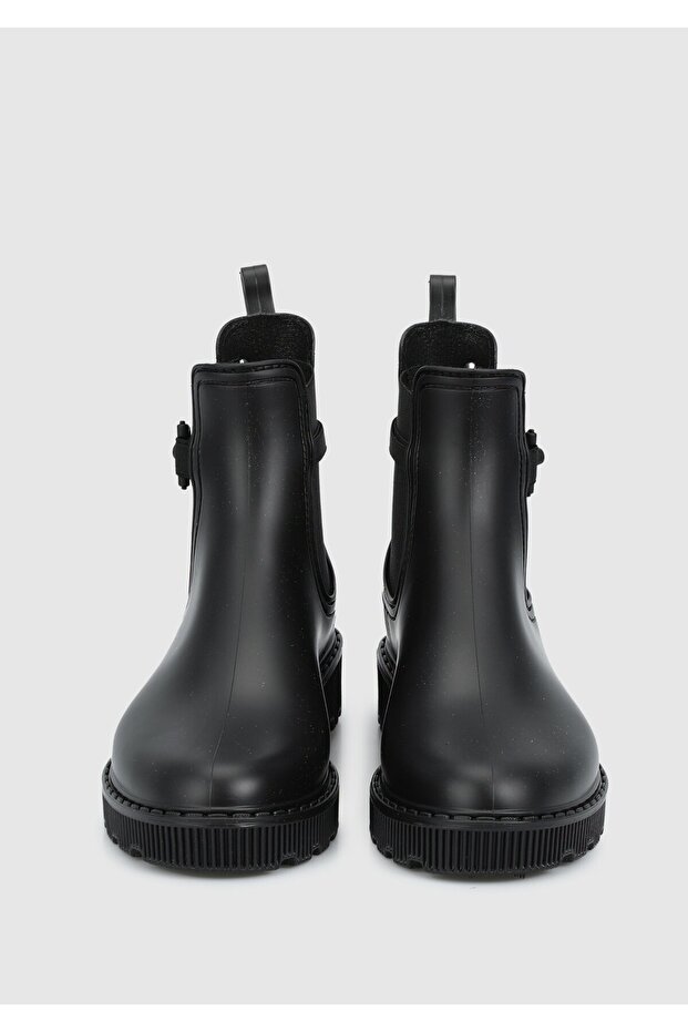 Siyah Kadın Yağmur Botu - 3