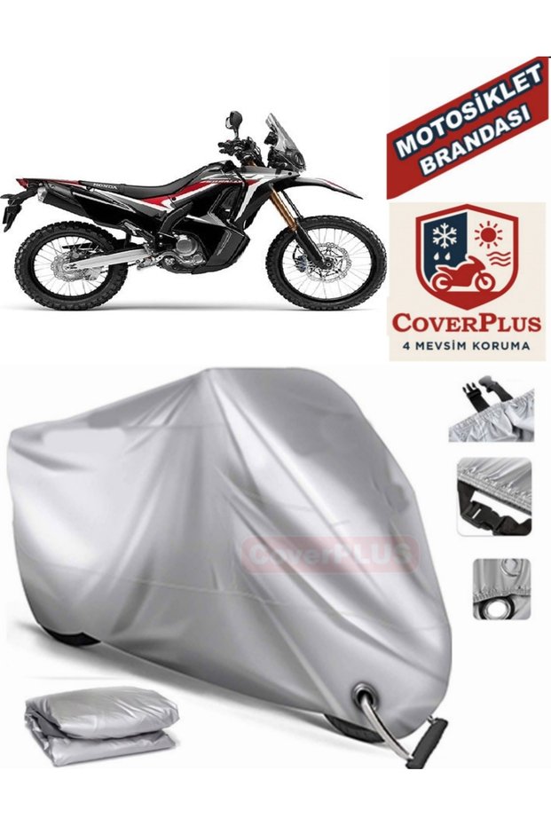 Gray Lock Compatible Motor Tarpaulin Honda Crf 250 Rally Motorcycle Tarpaulin Cover Tent (Motoen)