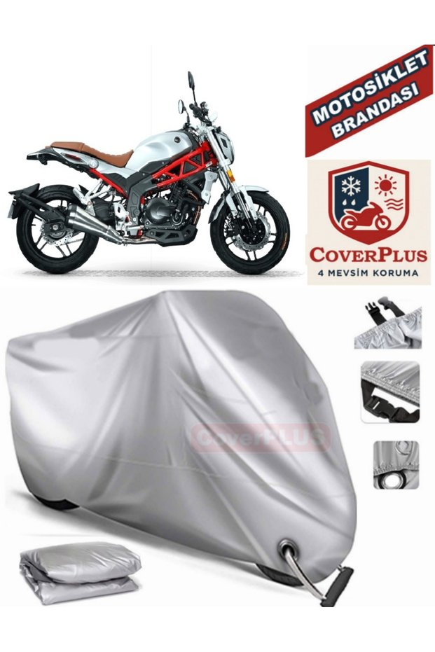 Gray Lock Compatible Motor Tarpaulin Rks Rs 400 Motorcycle Tarpaulin Cover Tent (Motoen)