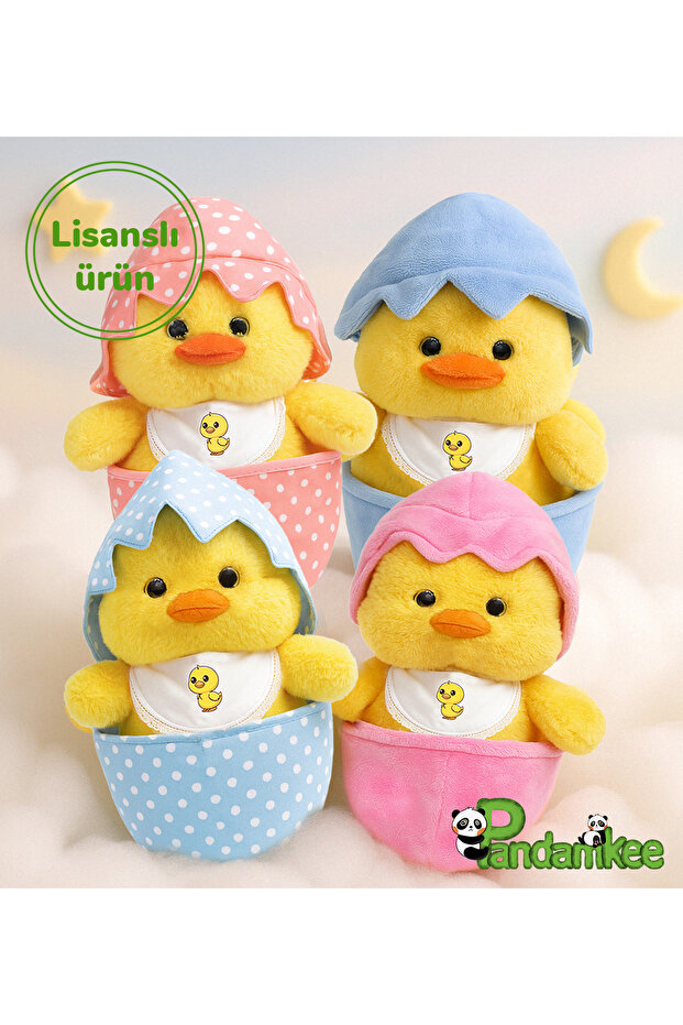 Sevimli Civcivino Yumurta Peluş + Civciv Oyuncak – Sürpriz Kutulu Civciv - 6
