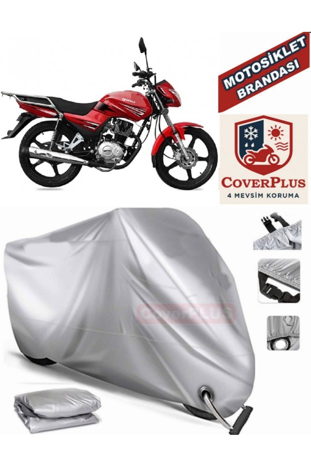 Gray Lock Compatible Motor Tarpaulin Yuki Forza 170 Motorcycle Tarpaulin Cover Tent (Motoen)