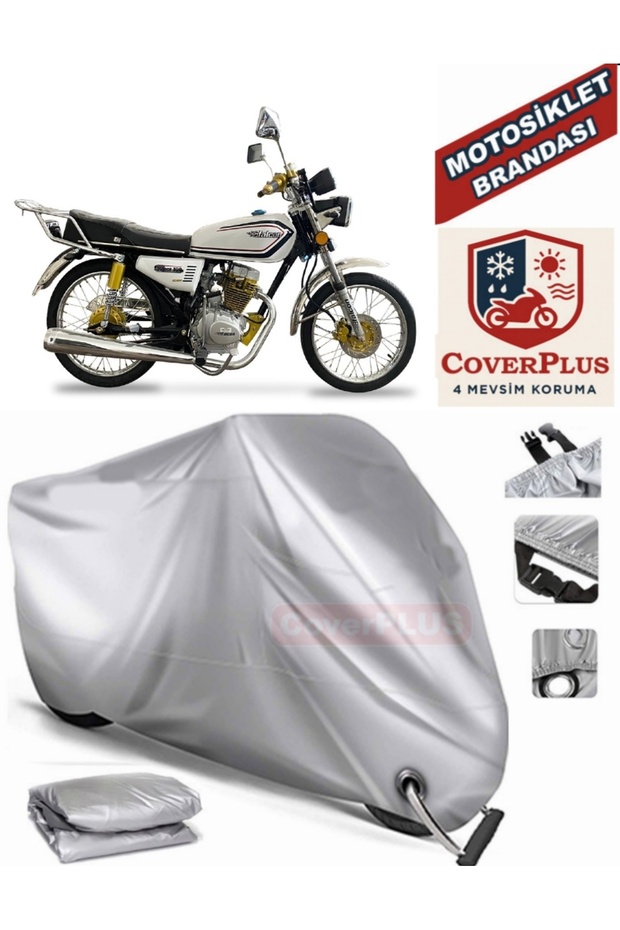 Gray Lock Compatible Motor Tarpaulin Falcon Attack 50 Motorcycle Tarpaulin Cover Tent (Motoen)