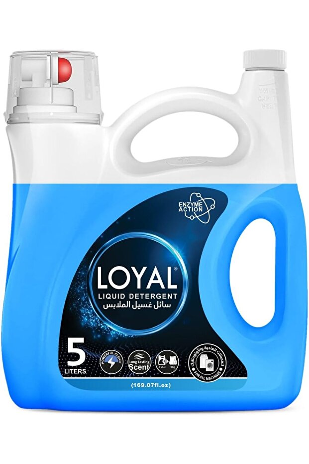 Heavy Duty Active Enzyme High Efficiency Liquid Laundry Detergent (5L)