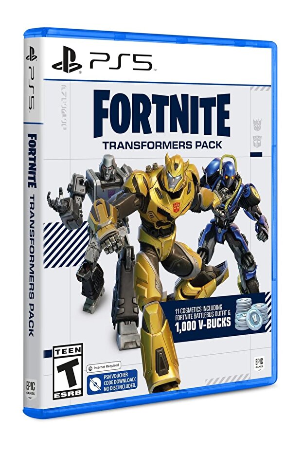 Fortnite Transformers Pack (Ps5) PlayStation 5 (Code in Box) - 2