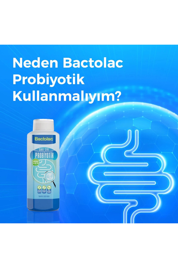Bactocream Hediyeli Aktif Probiyotik - 1000 ml (DÜNYADA CANLI ORGANİZMA IÇEREN TEK SIVI PROBİYOTİK) - 5
