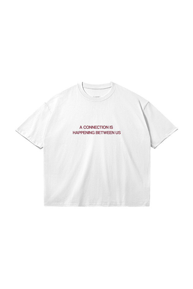 Oversize Cut Short Sleeve Printed T-Shirt