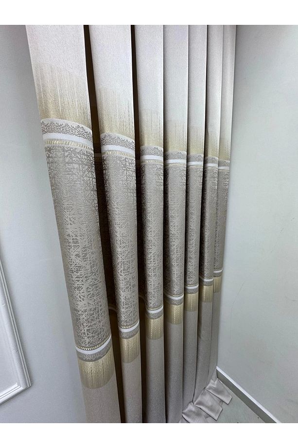 Nivemeshome Nilüfer V -5228 1/3 Sık Pileli Fon Perde Apm - 5