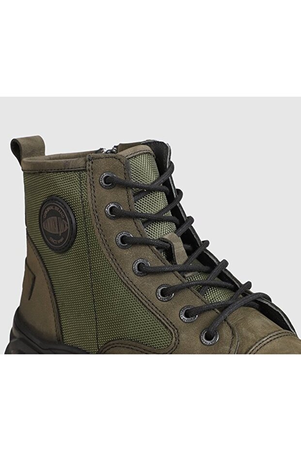 10221452m Niva Haki Deri Erkek Bot - 5