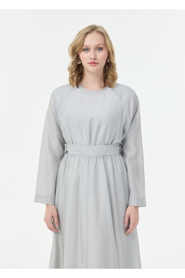 Reglan Kol Kloş Elbise - 6