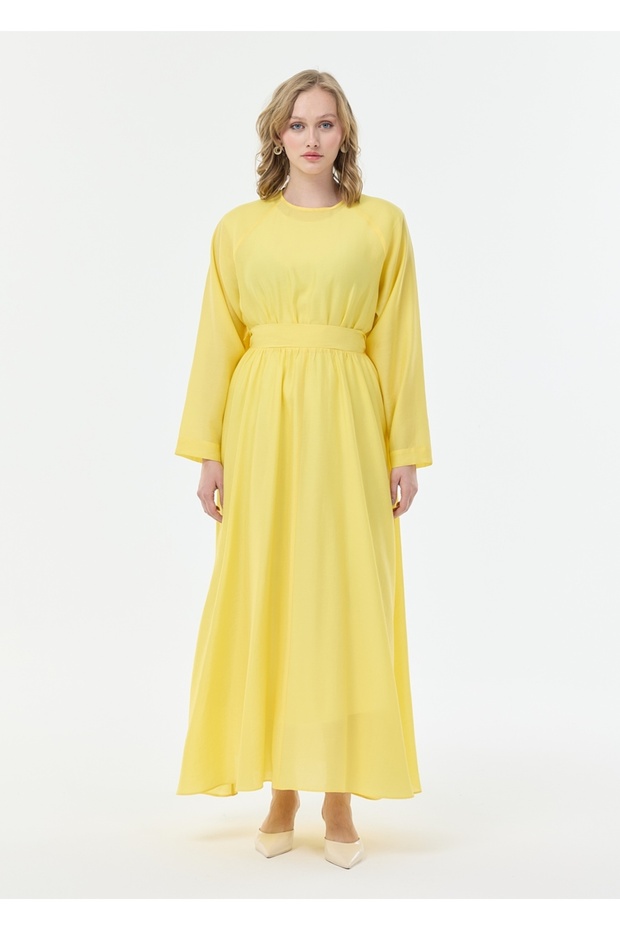 Reglan Kol Kloş Elbise - 3