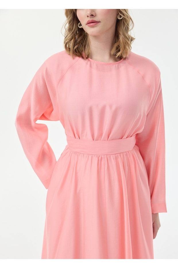 Reglan Kol Kloş Elbise - 7