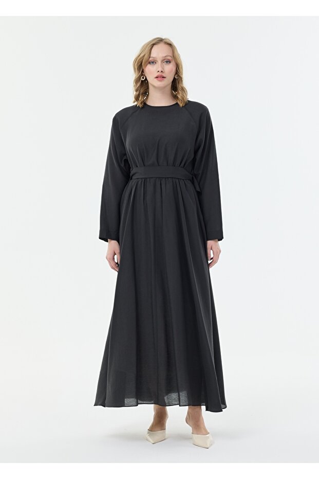 Reglan Kol Kloş Elbise - 1