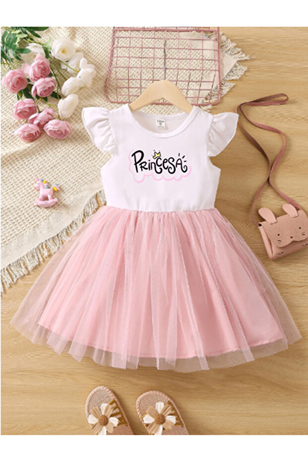 Girl's Tutu Dress Princess Printed