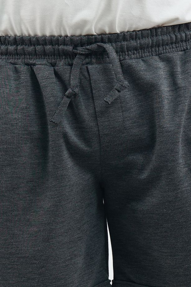Capsule Kadın Comfort Regular Pike Kumaş Duble Paça Bermuda Şort - 4