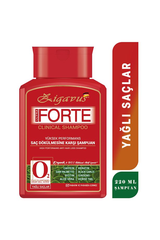 Forte Ultra Clinical Yağlı Saçlar İçin Şampuan 220 x 2 ml - 2