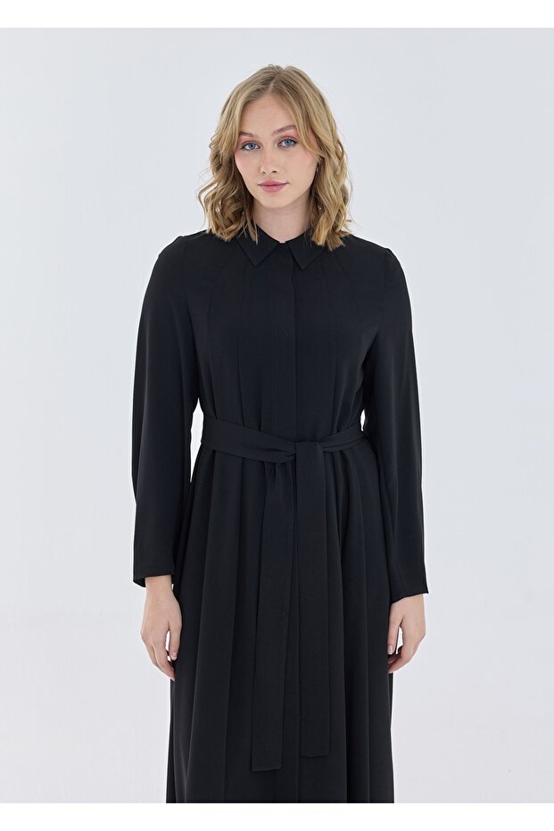 Parça Detaylı Pardesü - 6