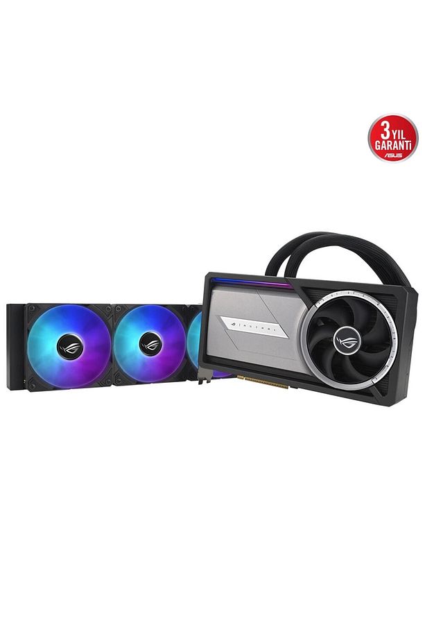 Rog Astral Lc Geforce Rtx 5090 32gb Oc Edition Dlss 4 512 Bit Gddr7 Sıvı Soğutmalı Ekran Kartı - 3