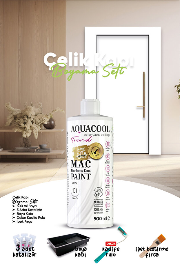 Çelik Kapı Boyama Seti - 1