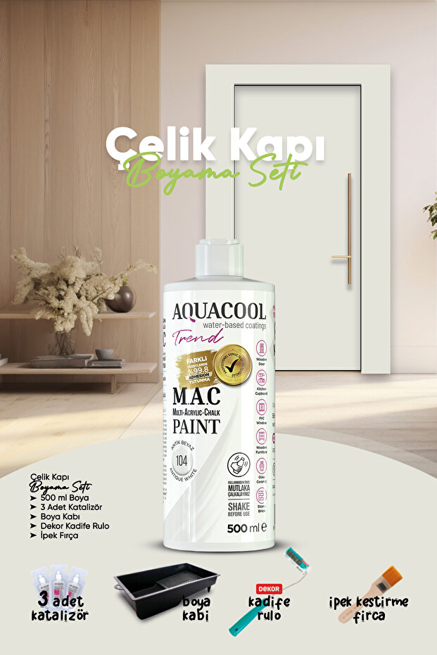Çelik Kapı Boyama Seti - 1