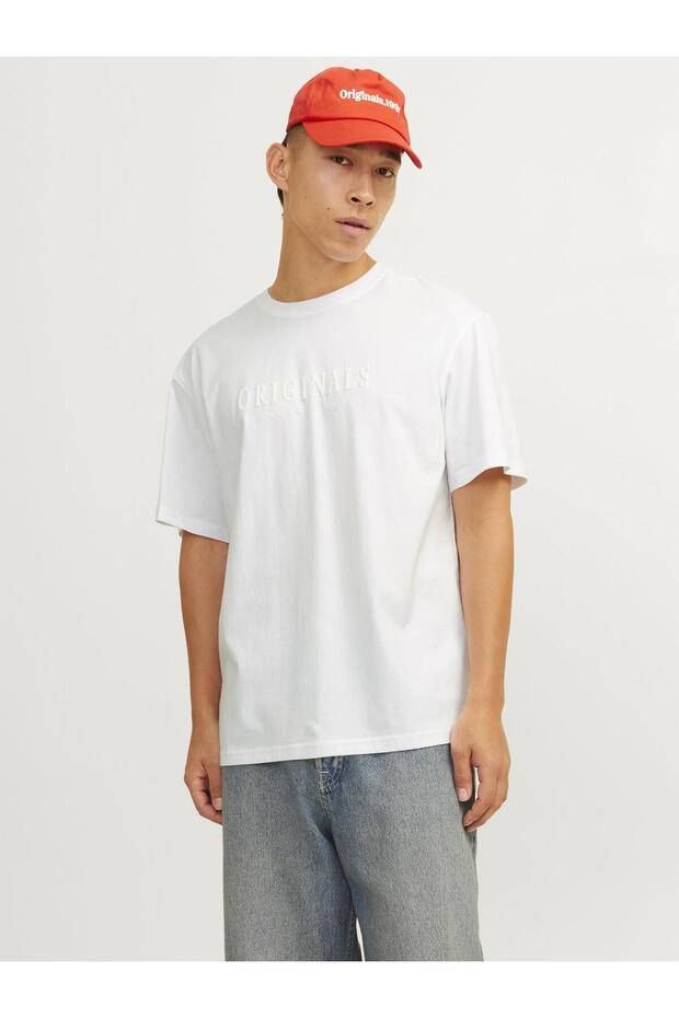 T-Shirt Gedruckt Rundhalsausschnitt Tee