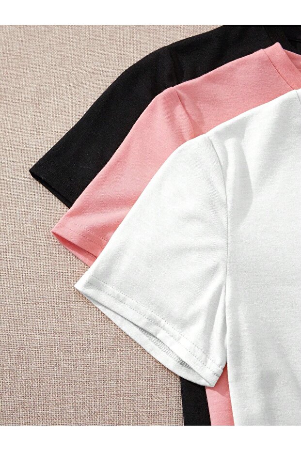 Μπλουζάκι Unisex Basic Oversize 3 Πακ - 3