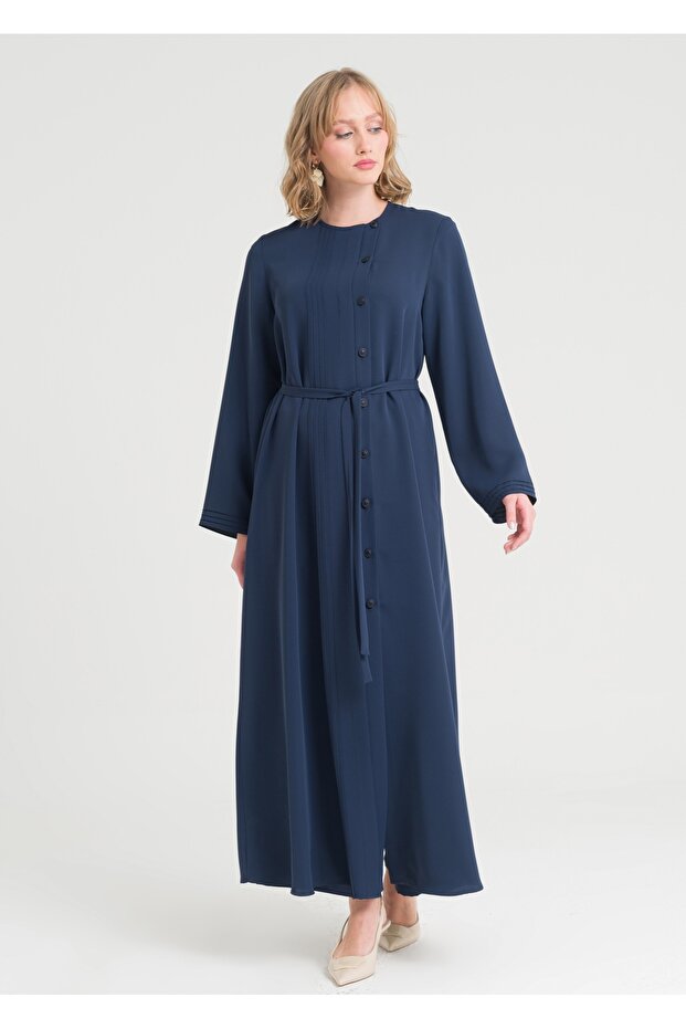 Kruvaze Kapama Pardesü - 1