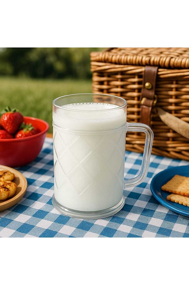 Polikarbon Kırılmaz Bardak 500 ml, içecek, Ayran Bardağı, Bira Bardağı, Su Bardağı (Cam Değildir) - 2