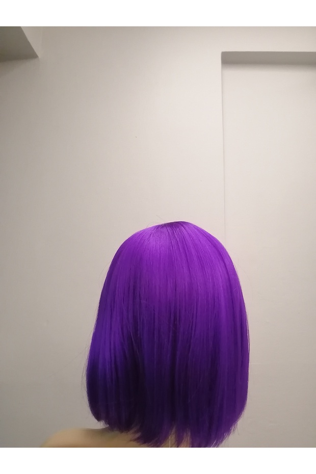 Kısa küt peruk - 5