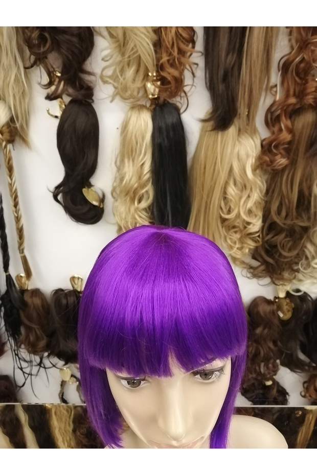 Kısa küt peruk - 3