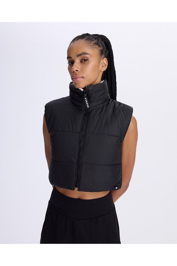 Protun Çift Tarafli Kadın Camel-siyah Regular Fit Yelek - 3