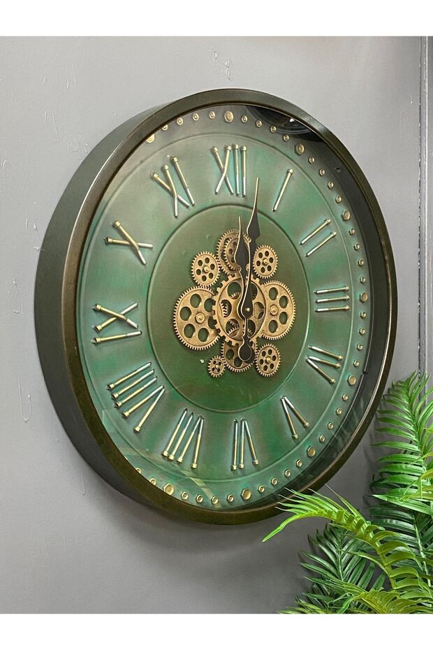 Boxmoni Metal Çarklı Saat - 1