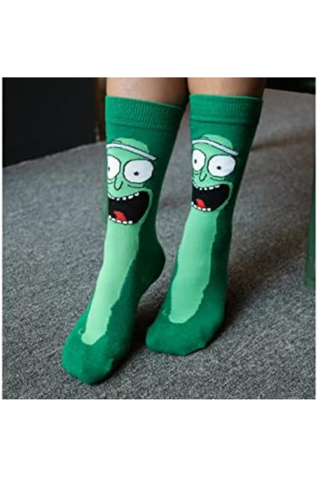 شرابات ملونة سادة بدون نقشات Plain Bright Socks