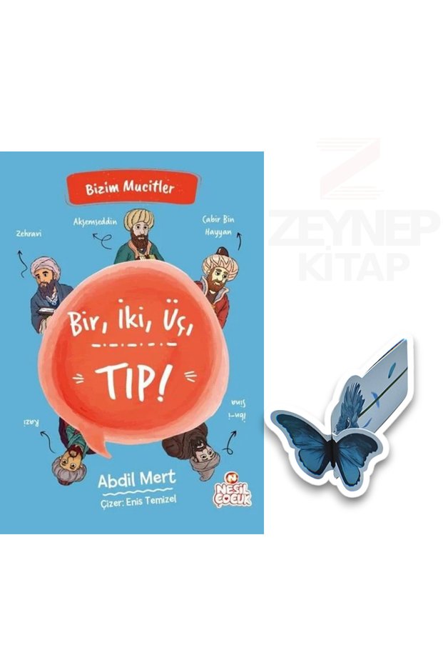 One Two Three Medicine - Bizim Mucitler (Special Design Butterfly Bookmark Gift)