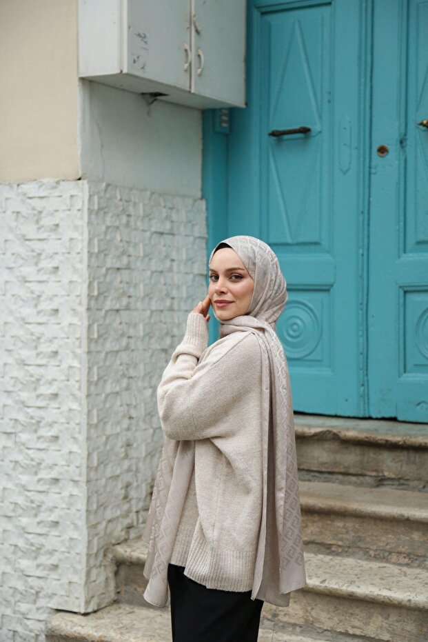 Harmony Desen İpeksi Janjan Jakar Şal - 3